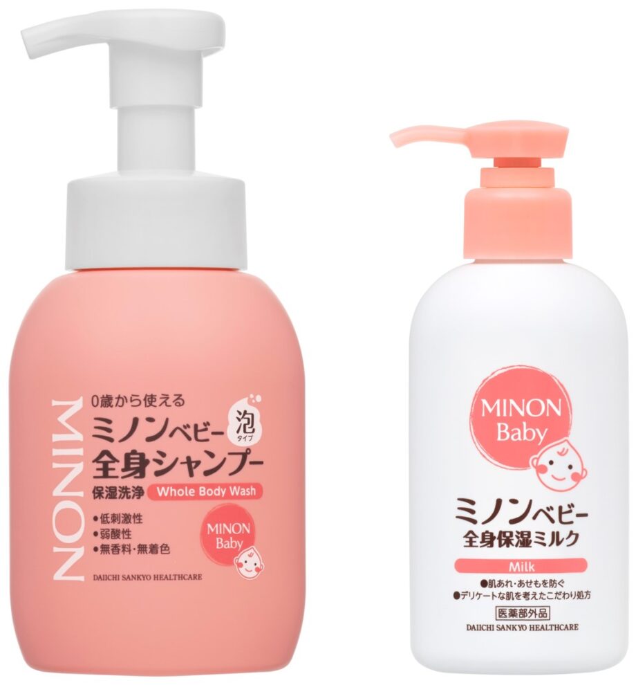 ミノンベビーシリーズ バリア機能が未熟な赤ちゃんに。0歳から使える保湿ケア | 赤ちゃん誕生のお祝い。ママ出産おめでとうプレゼント